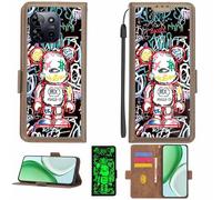 Aroepurt Funda Compatible para SPC Discovery 2 Funda Case Carcasa Soporte [con lámina Protectora HD de dureza 9H] [Bloqueo RFID][Efecto Luminoso Oscuro] LPT-MXX