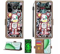 Aroepurt Funda Compatible para SPC Discovery 3 SE Funda Case Carcasa Soporte [con lámina Protectora HD de dureza 9H] [Bloqueo RFID][Efecto Luminoso Oscuro] LPT-MXX