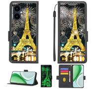 Aroepurt Funda Compatible para SPC Zeus 2 Funda Case Carcasa Soporte Cover [con 9H Dureza HD Protector Pantalla][Bloqueo RFID][Purpurina Dorada + Brillante] PTH-TT