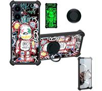 Aroepurt Funda Compatible para SPC Zeus 2 Funda Case Carcasa Soporte Cover [con 9H Dureza HD Protector Pantalla] PC + Silicona Soporte YGH-MXX