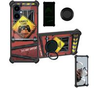 Aroepurt Funda Compatible para SPC Zeus 2 Funda Case Carcasa Soporte Cover [con 9H Dureza HD Protector Pantalla] PC + Silicona Soporte YGH-JGP