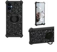 Aroepurt Funda Compatible para SPC Zeus 2 Pro Funda Case Carcasa Soporte Cover [con 9H Dureza HD Protector Pantalla] PC + Silicona Soporte TZZH-Hei