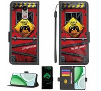 Aroepurt Funda Compatible para swissvoice G55 Funda Case Carcasa Soporte [con lámina Protectora HD de dureza 9H] [Bloqueo RFID][Efecto Luminoso Oscuro] LPT-JGP