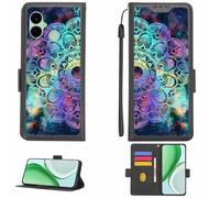 Aroepurt Funda Compatible para Symphony G26 Funda Case Carcasa Soporte [con lámina Protectora HD de dureza 9H] [Bloqueo RFID][Efecto de refracción] LPT-HTT