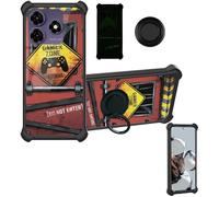Aroepurt Funda Compatible para Symphony Z72 Funda Case Carcasa Soporte Cover [con 9H Dureza HD Protector Pantalla] PC + Silicona Soporte YGH-JGP