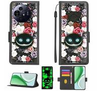 Aroepurt Funda Compatible para TCL 50 Pro NXTPAPER 5G Funda Case Carcasa Soporte [con lámina Protectora HD de dureza 9H] [Bloqueo RFID][Efecto Luminoso Oscuro] LPT-LZM