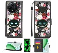 Aroepurt Funda Compatible para TCL 60 Se Nxtpaper 5G T521N T521D Funda Case Carcasa Soporte [con lámina Protectora HD de dureza 9H] [Bloqueo RFID][Efecto Luminoso Oscuro] LPT-LZM