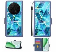 Aroepurt Funda Compatible para TCL 60 Se T517H Funda Case Carcasa Soporte [con lámina Protectora HD de dureza 9H] [Bloqueo RFID][Efecto de refracción] LPT-LS