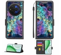 Aroepurt Funda Compatible para TCL NXTPAPER 60 Ultra Funda Case Carcasa Soporte [con lámina Protectora HD de dureza 9H] [Bloqueo RFID][Efecto de refracción] LPT-HTT