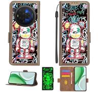 Aroepurt Funda Compatible para TCL NXTPAPER 60 Ultra Funda Case Carcasa Soporte Cover [con 9H Dureza HD Protector Pantalla][Bloqueo RFID][Leuchteffekt] PTZ-MXX