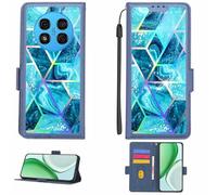 Aroepurt Funda Compatible para Ulefone Note 15 Funda Case Carcasa Soporte [con lámina Protectora HD de dureza 9H] [Bloqueo RFID][Efecto de refracción] LPT-LS