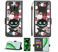 Aroepurt Funda Compatible para Ulefone Note 8P Funda Case Carcasa Soporte [con lámina Protectora HD de dureza 9H] [Bloqueo RFID][Efecto Luminoso Oscuro] LPT-LZM