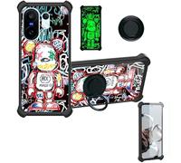 Aroepurt Funda Compatible para Vivo X200 Fe V2505 V2503 Funda Case Carcasa Soporte Cover [con 9H Dureza HD Protector Pantalla] PC + Silicona Soporte YGH-MXX