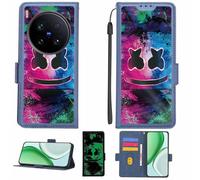 Aroepurt Funda Compatible para Vivo X200 Ultra V2454Da V2454A Funda Case Carcasa Soporte [con lámina Protectora HD de dureza 9H] [Bloqueo RFID][Efecto Luminoso Oscuro] LPT-BQ