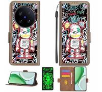 Aroepurt Funda Compatible para Vivo X200 Ultra V2454Da V2454A Funda Case Carcasa Soporte [con lámina Protectora HD de dureza 9H] [Bloqueo RFID][Efecto Luminoso Oscuro] LPT-MXX