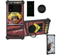 Aroepurt Funda Compatible para Zebra EM45 RFID Funda Case Carcasa Soporte Cover [con 9H Dureza HD Protector Pantalla] PC + Silicona Soporte YGH-JGP