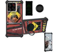 Aroepurt Funda Compatible para Zte Blade A56 Funda Case Carcasa Soporte Cover [con 9H Dureza HD Protector Pantalla] PC + Silicona Soporte YGH-JGP