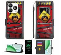 Aroepurt Funda Compatible para Zte Blade V60 Smart Funda Case Carcasa Soporte [con lámina Protectora HD de dureza 9H] [Bloqueo RFID][Efecto Luminoso Oscuro] LPT-JGP