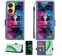 Aroepurt Funda Compatible para ZTE Nubia Neo 3 5G Funda Case Carcasa Soporte [con lámina Protectora HD de dureza 9H] [Bloqueo RFID][Efecto Luminoso Oscuro] LPT-BQ