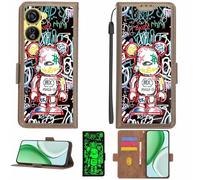 Aroepurt Funda Compatible para ZTE Nubia Neo Funda Case Carcasa Soporte [con lámina Protectora HD de dureza 9H] [Bloqueo RFID][Efecto Luminoso Oscuro] LPT-MXX