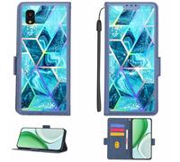 Aroepurt Funda Compatible para Zte P503 Optus X Start 4 Funda Case Carcasa Soporte [con lámina Protectora HD de dureza 9H] [Bloqueo RFID][Efecto de refracción] LPT-LS