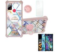 Aroepurt Funda para Qubo P668 Funda Compatible con Qubo P668 Case Carcasa [con 9H Dureza HD Protector Pantalla] PC + Silicona Soporte IMDF-HG