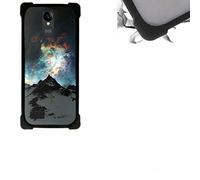 Aroepurt Funda para SPC Zeus 4G Funda Compatible con SPC Zeus 4G Case Phone Cover Carcasa Panel Posterior de PC + Marco Suave de Silicona KA-HEI16