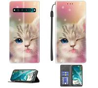 Aroepurt Funda para SPC Zeus 4G Pro Funda Compatible con SPC Zeus 4G Pro Case Phone Cover Carcasa Cuero de PU Pata de Cabra magnética Caratula de Cartera CPT21