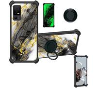 Aroepurt TCL 40 NXTPAPER 5G Funda Compatible con TCL 40 NXTPAPER 5G Case Carcasa Soporte Cover [con 9H Dureza HD Protector Pantalla] PC + Silicona JSH-HDL