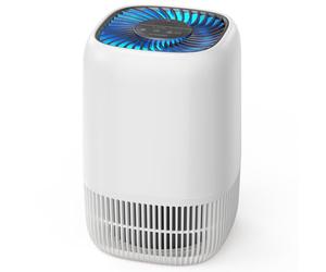 AROEVE Purificador de Aire con Filtro HEPA H13 de 3 Etapas, con un Consumo de Energía de tan solo 5W, Silencioso a 22db con Aroma, Combate el Polen, el Humo y el Pelo de Mascotas