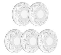 Aroha Safety Pro Detector de Humo y Monóxido de Carbono - Batería de 10 Años - Alarma Doméstica de Monóxido de Carbono, Alarma de Incendio - 5 Piezas