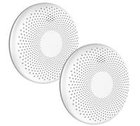 Aroha Safety Pro Detector de Humo y Monóxido de Carbono - Batería de 10 Años - Alarma Doméstica de Monóxido de Carbono, Alarma de Incendio - 2 Piezas