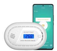 Aroha Smart Connect WiFi Inteligente Detector CO - Batería 10 Años - App Tuya y Smart Life