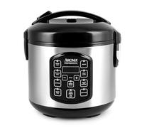 Aroma Housewares ARC-954SBD - Olla de arroz crudo, 4 tazas, color negro