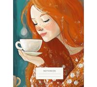 Aroma & Art Notebook: evokes the warmth of a cozy autumn morning, where the sun streams through the windows and a steaming cup of coffee or tea brings comfort.