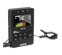 Aroma Metrónomo Digital Afinador Recargable para Todos los Instrumentos con Modos de Afinación para Guitarra, Bajo, Violín, Ukelele, Cromático e Instrumentos de Viento