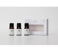 Aroma Naturals, The Contemporary Fragrance - Juego de aceites perfumados, fragancia para el hogar, 10 ml, cachemira, cereza negra, aromas de vainilla y coco