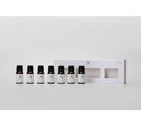 Aroma Naturals, The Contemporary Fragrance - Juego de aceites perfumados, fragancia para el hogar, 7 aceites por paquete, 0.3 onzas líquidas cada uno, melón, melocotón, vainilla, cachemira, noche de