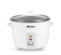 Aroma - Olla de arroz (6 tazas, 1 unidad), color blanco