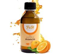 Aroma Saborizante Alimentario de Naranja sin Azúcar, Esencia para cocina y Pastelería, formato maxi de 100 ml, Aceite Esencial Alimentario, Puro y Natural, Sin Gluten