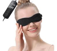 Aroma Season Máscara térmica para ojos secos, compresa de ojos cálidos con grafeno de linaza para MGD, síndrome de ojo seco, tratamiento de blefaritis por chalazión, terapia de calor húmedo con vapor