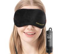 Aroma SeasonAroma Season - Máscara de vapor USB para aliviar el estrés ocular, tratamiento terapéutico cálido para ojos secos, Blepharitis, estilos, , , Negro, 1 uds. por paquete, 1.00[set de ]