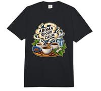 Aroma Spoon Calm Cata Tranquila de café Comfort Colors Adult Heavyweight T-Shirt