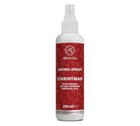 Aroma Spray Navideño 250ml - Spray con Aceite Esencial de Abeto y Canela - Perfumador Hogar - Perfume de Interior - Aroma de Coníferas - Spray Almohada - Ambientador Armario Ropa - Perfumador Spray