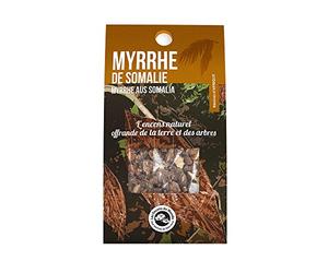 AROMANDISE Bolsa Myrra de Somalia, Extractos de Plantas, Natural, 1,5 x 8,4 x 15,5 cm MYRs