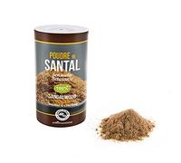 AROMANDISE Sándalo en Polvo, extractos de Plantas, Natural, 10 x 10 x 3,5 cm MEMBTE01