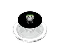 Aromantic Goteo Cráneo Horror Orgullo Mes Oscuro EST PopSockets PopGrip para MagSafe