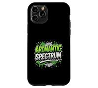 Aromantic Spectrum Aro Pride Verde Blanco LGBTQ+ Unisex Carcasa para iPhone 11 Pro