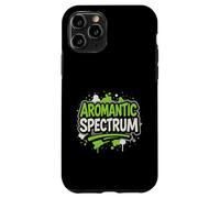 Aromantic Spectrum Aro Pride Verde Blanco LGBTQ+ Unisex Carcasa para iPhone 11 Pro