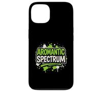 Aromantic Spectrum Aro Pride Verde Blanco LGBTQ+ Unisex Carcasa para iPhone 13